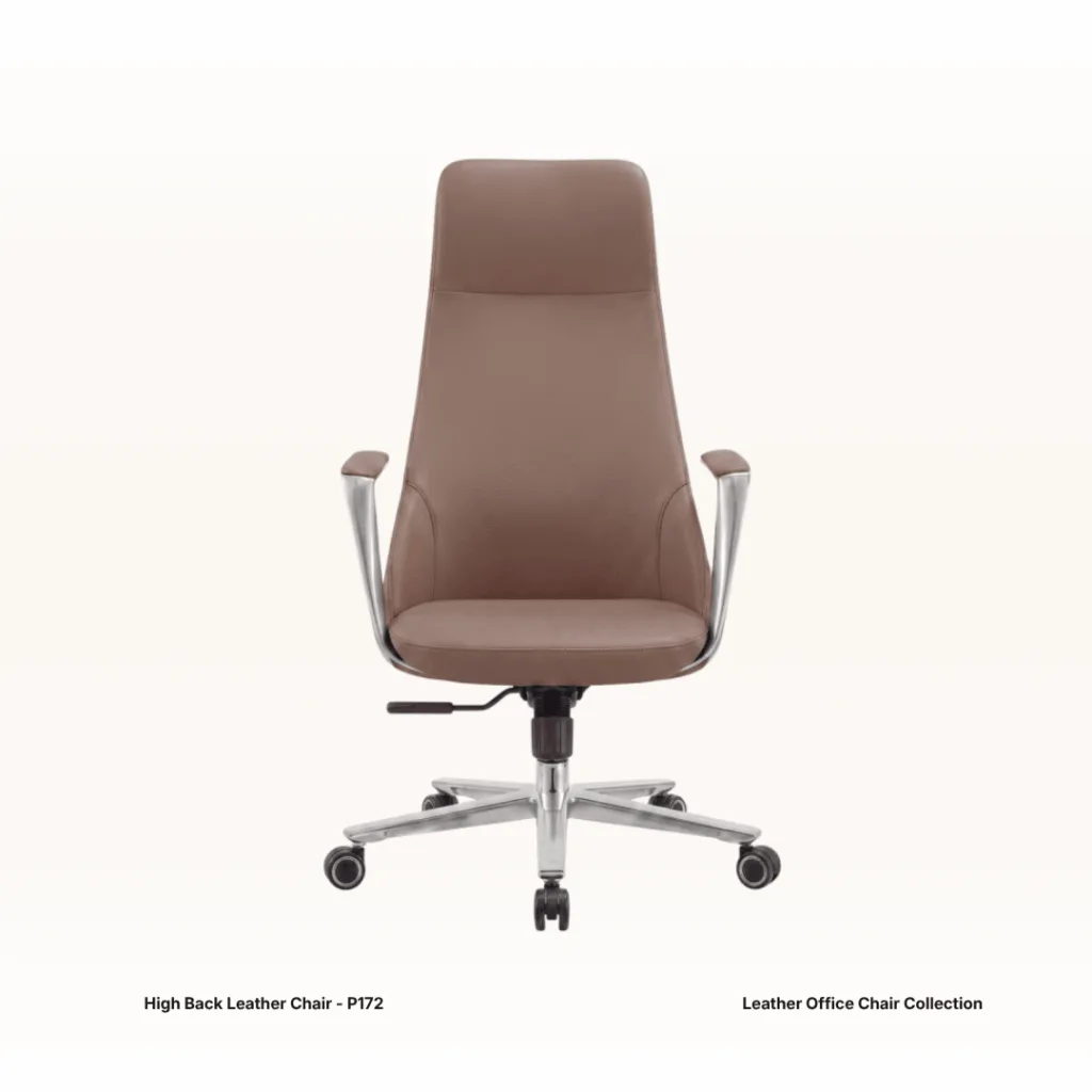 High Back Leather Chair