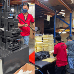 Office furniture production at Santa Office System, Johor Bahru