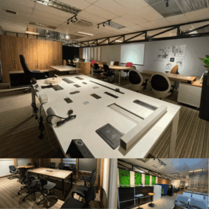 Santa Office System office furniture showroom in Johor Bahru