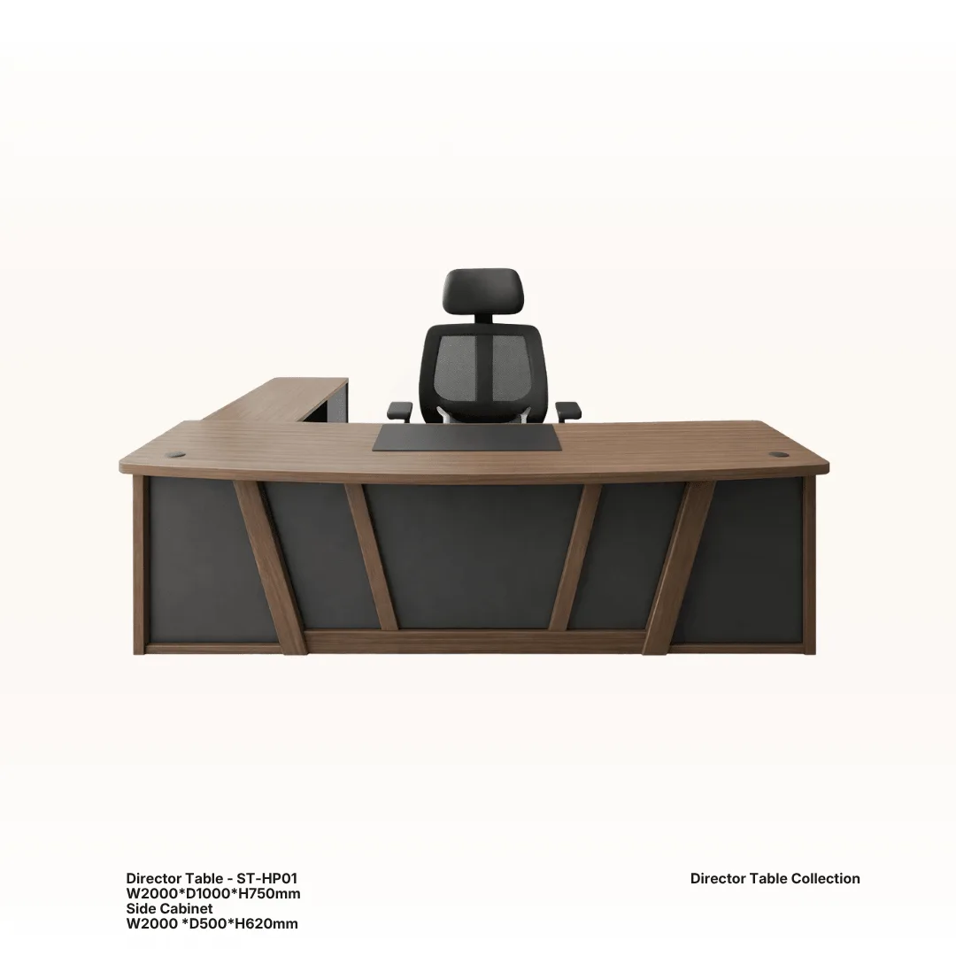 Executive director office table 10 - Santa Office System, Johor Bahru