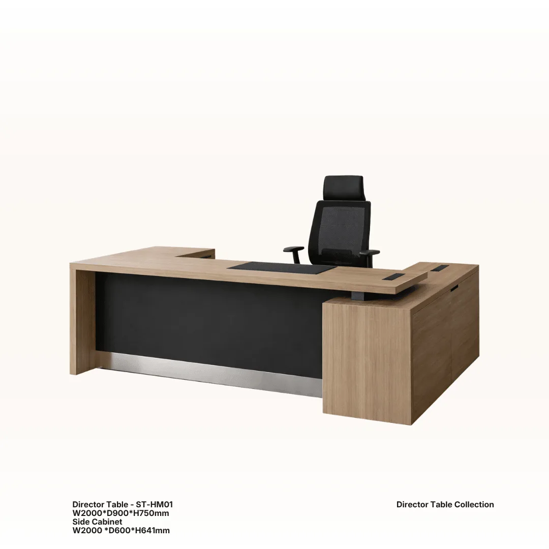 Executive director office table 13 - Santa Office System, Johor Bahru