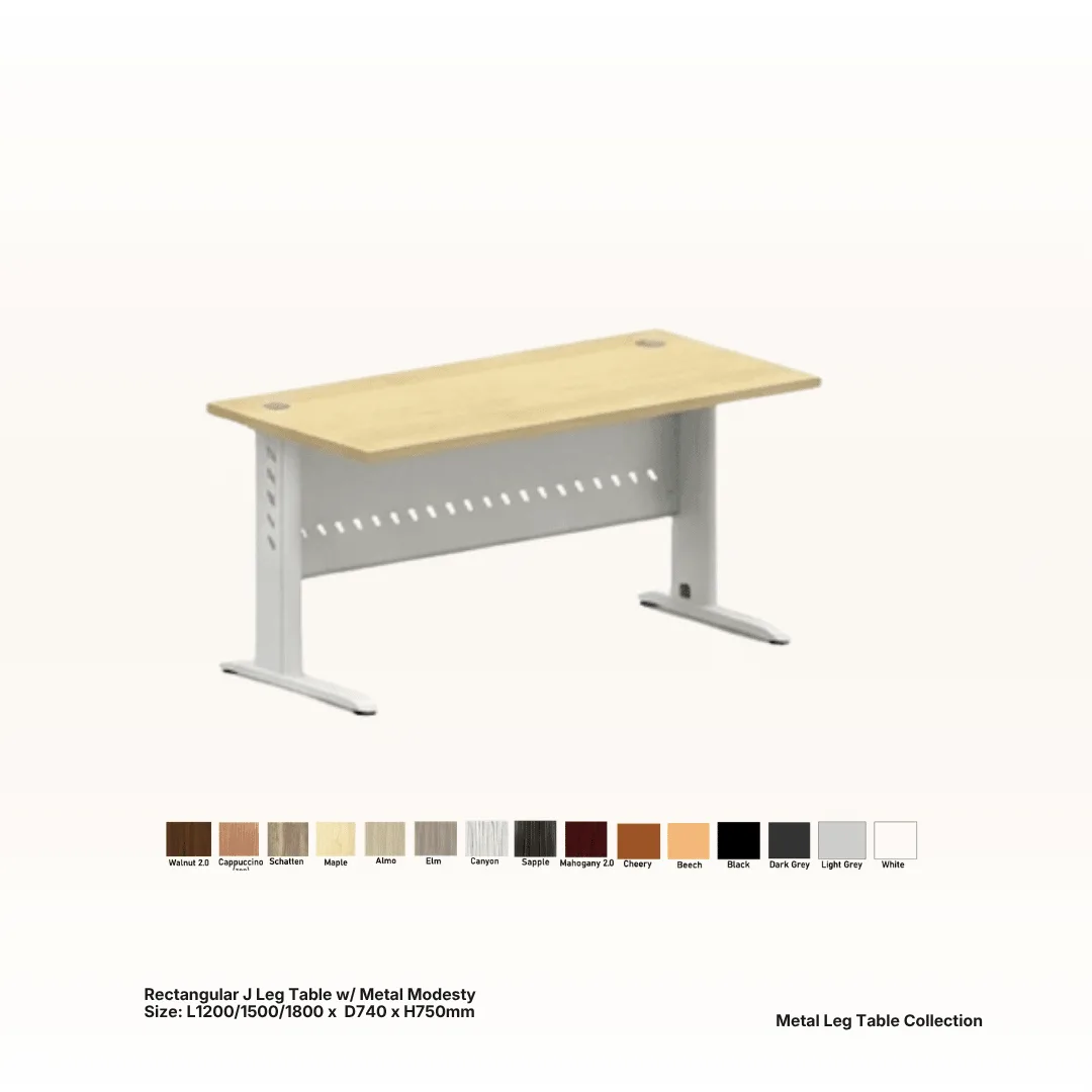 Free standing office table 2 - Santa Office System, Johor Bahru