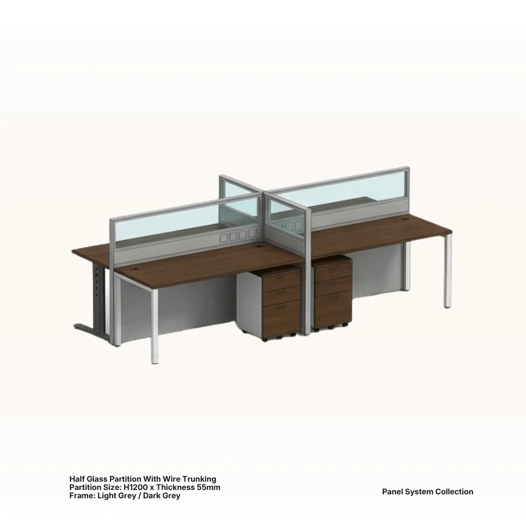 Panel system workstation 3 - Santa Office System, Johor Bahru