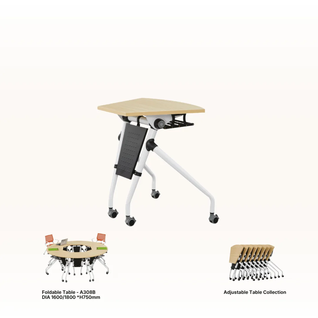 Modular desking system workstation 2 - Santa Office System, Johor Bahru