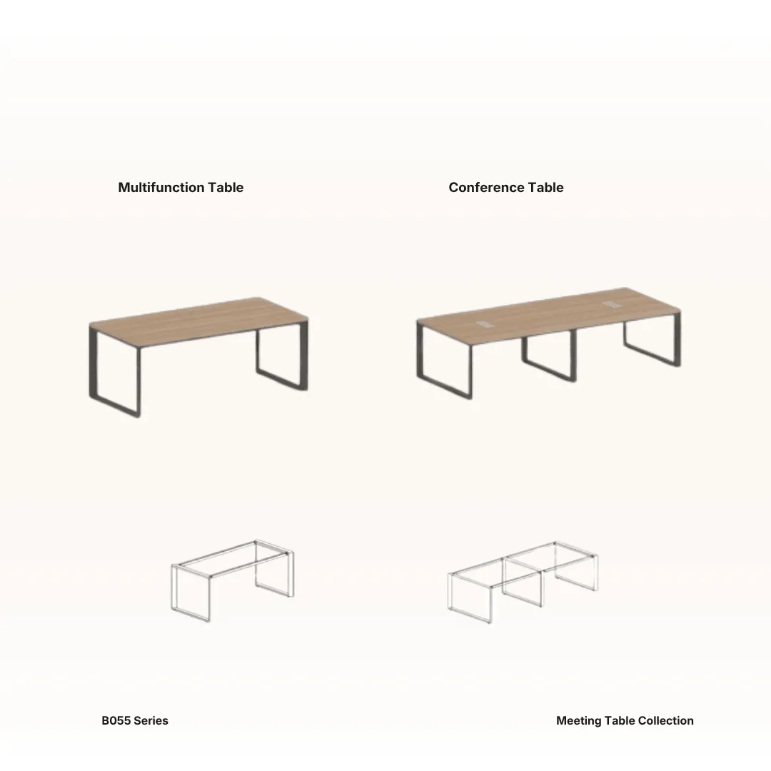 Office meeting and conference table 6 - Santa Office System, Johor Bahru