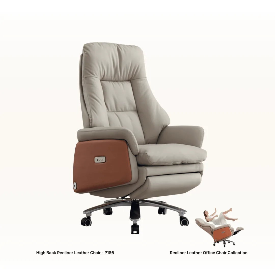 Executive leather office chair 10 - Santa Office System, Johor Bahru