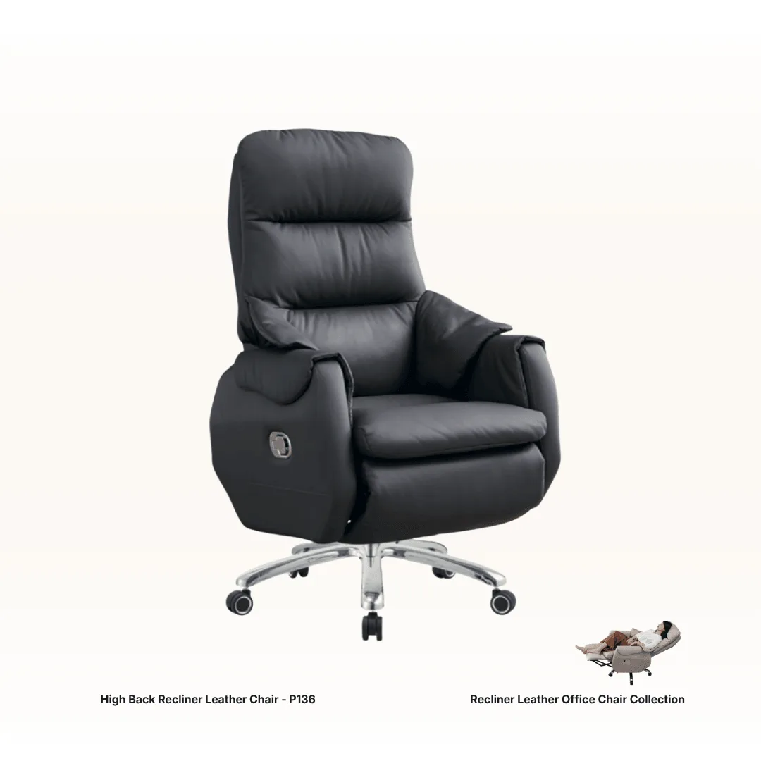 Executive leather office chair 14 - Santa Office System, Johor Bahru