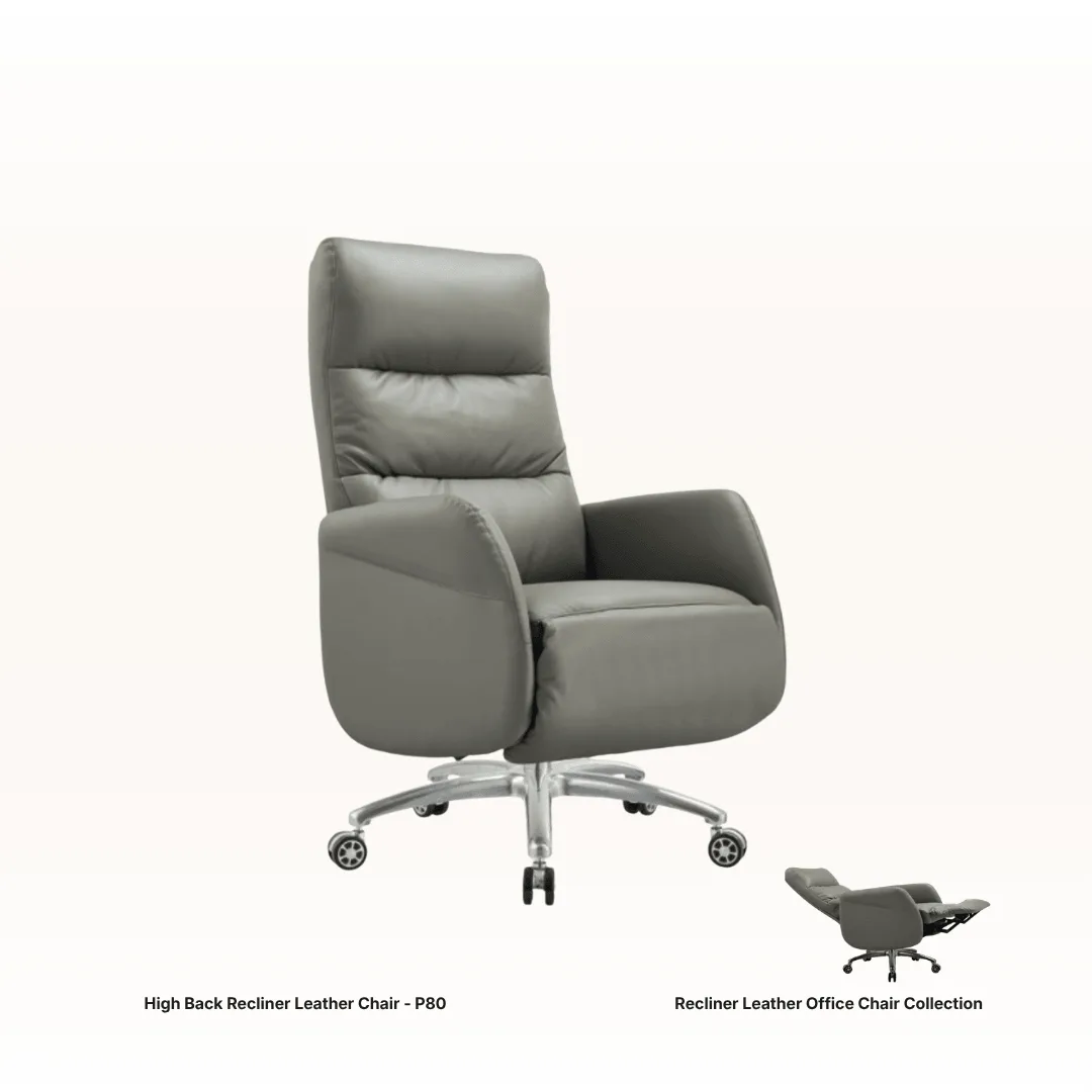 Executive leather office chair 15 - Santa Office System, Johor Bahru