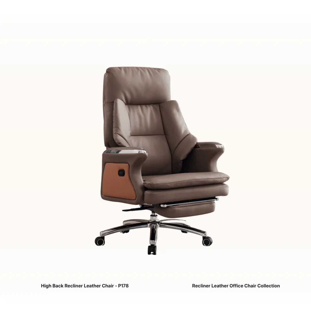 Executive leather office chair 16 - Santa Office System, Johor Bahru