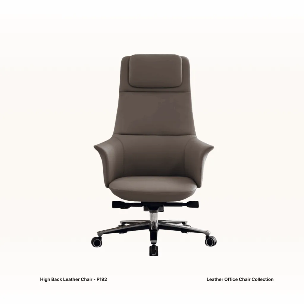 High Back Leather Chair