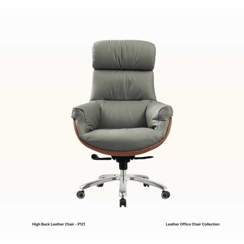 High Back Leather Chair