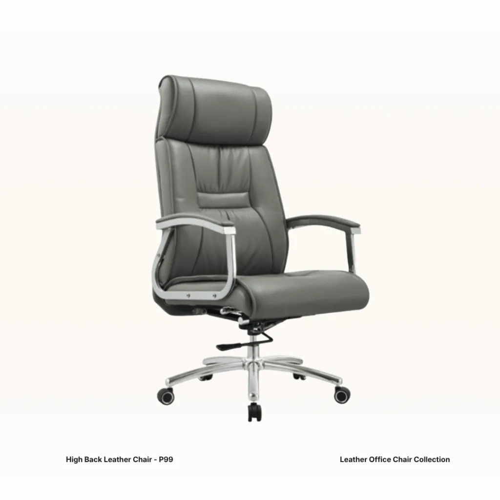 High Back Leather Chair