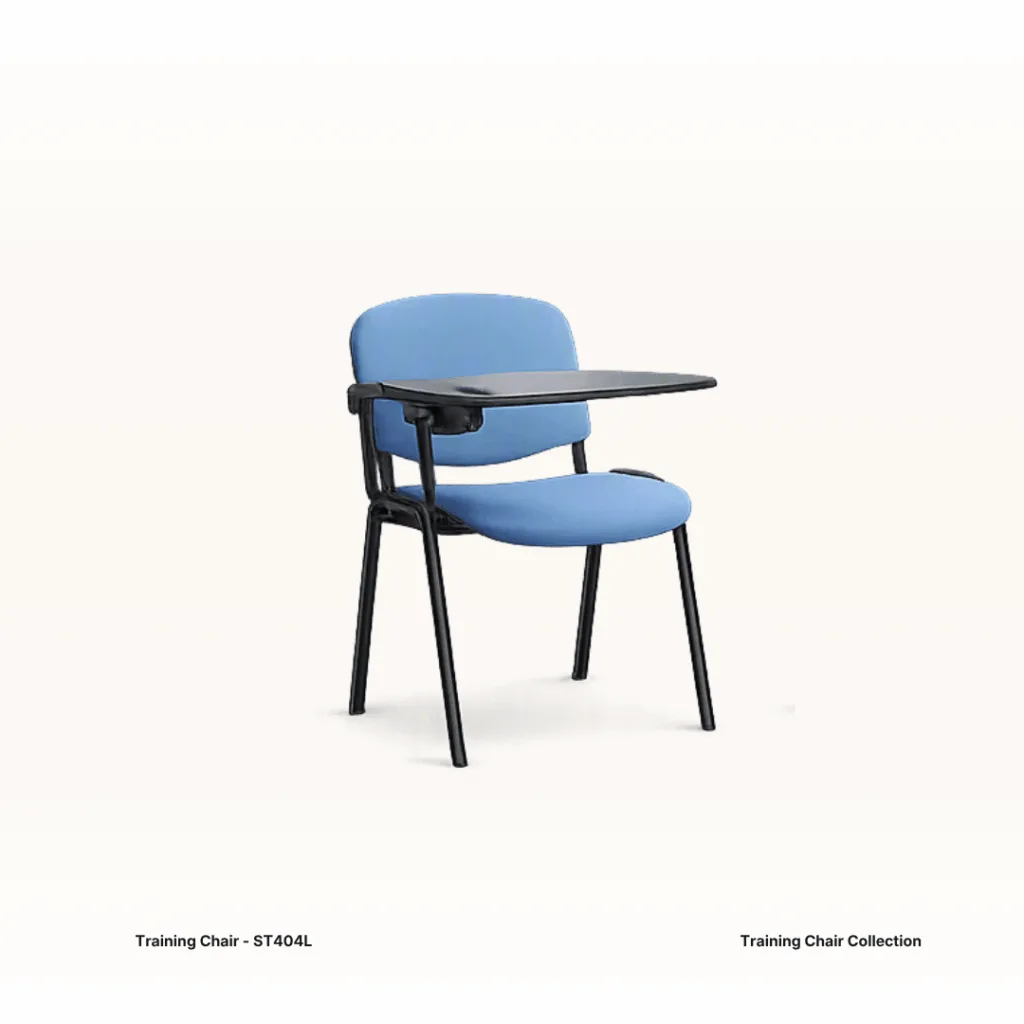 Fabric Training Chair with Flip Table