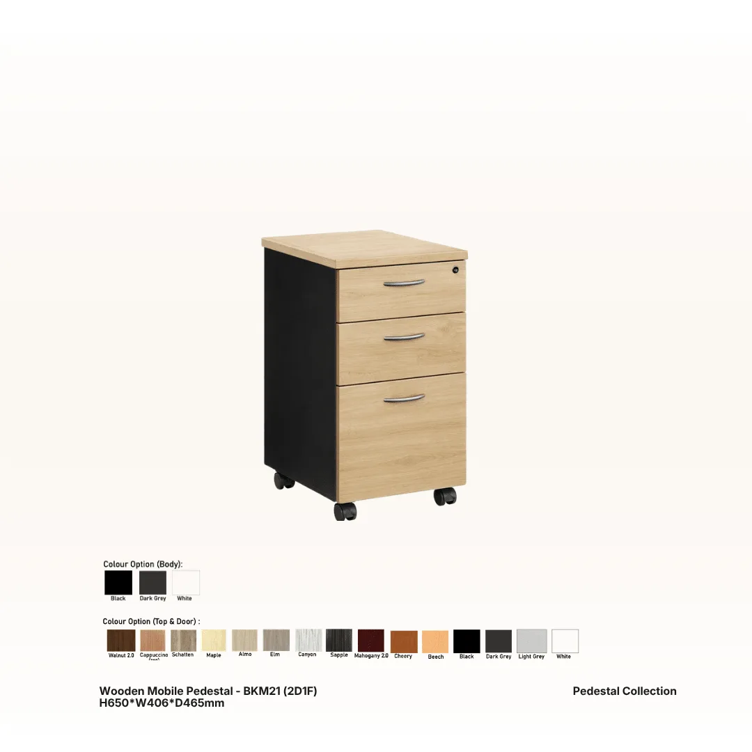Mobile office pedestal drawer 6 - Santa Office System, Johor Bahru