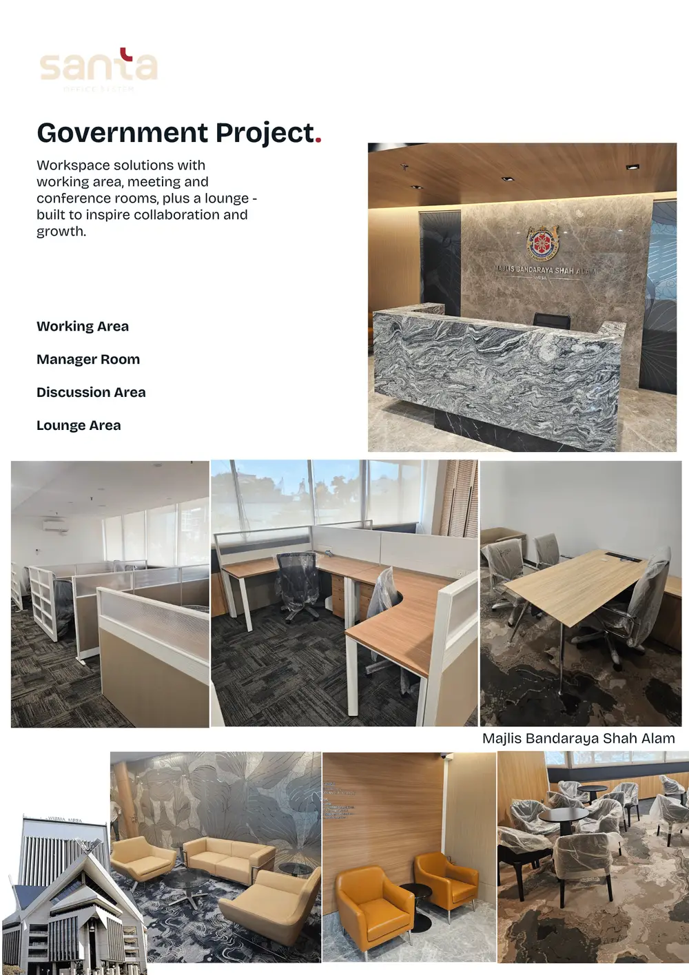 Santa Office System completed project 10 - Johor Bahru