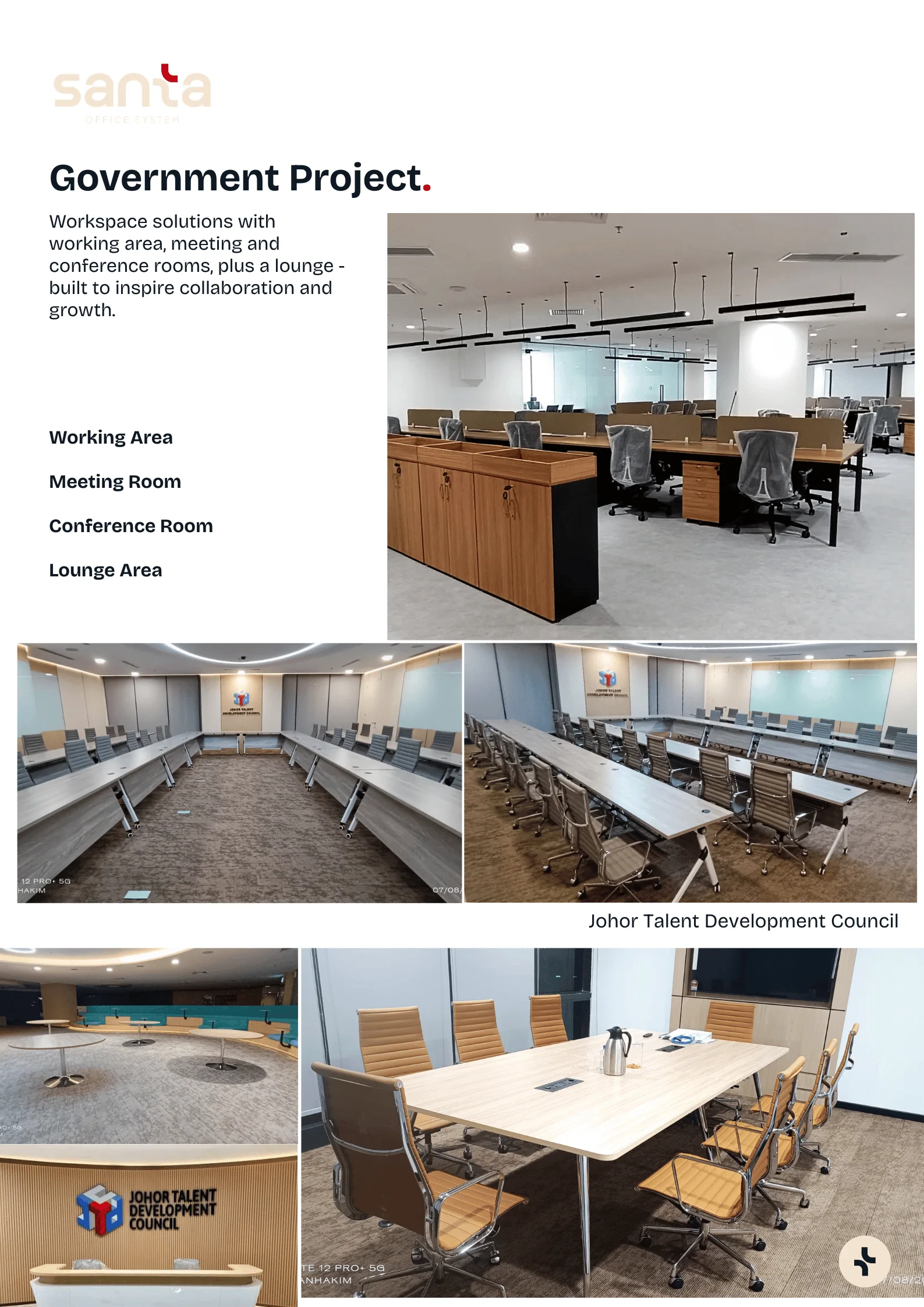 Santa Office System completed project 9 - Johor Bahru