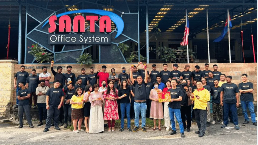 Santa Office System team - Johor Bahru office furniture supplier